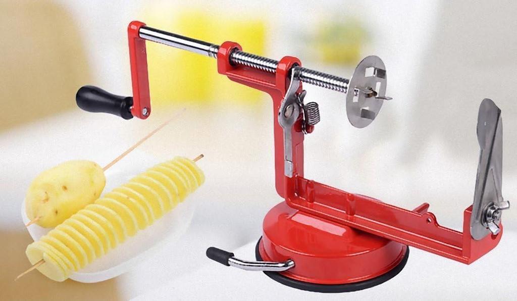 Tornado Potato Spiral Potato Hurricane Food Party Cutter, Cutter, Potatoes, Festival, Stall,