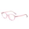 6-11 Years Old Kids Oval Anti Blue Light Glasses Kids Diopter Optical Myopia Hyperopia Eyeglass Frames