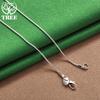 20 Inch 925 Sterling Silver Three Flower Pendant Necklace For Lady Engagement Wedding Party Beautiful Jewelry Accessories