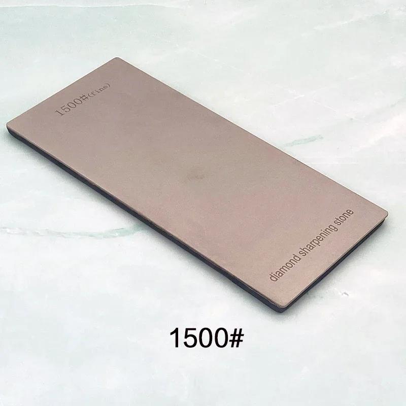 120/600/1500/3000 Grit Diamond Sharpening Stones Knife Sharpener Anti-skid Base Kitchen Knife Sharpening Tool Set Flake Plate