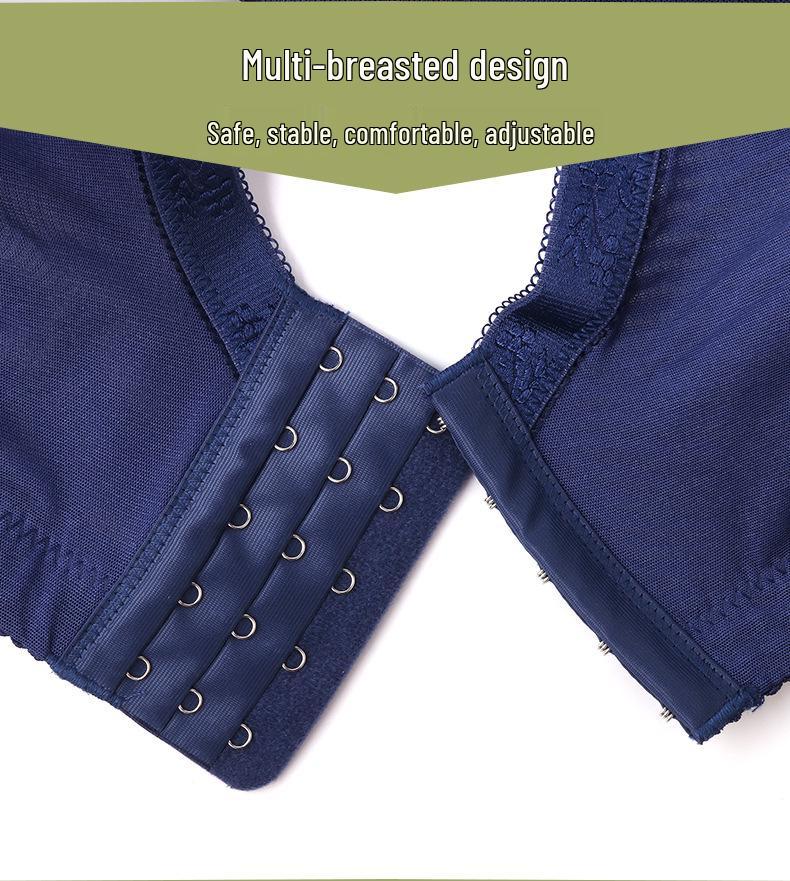 Büyük Beden Bantlı Sütyen - İnce, Ayarlanabilir, Nefes Alabilen, Rahat ve Seksi C/D Cup 3267