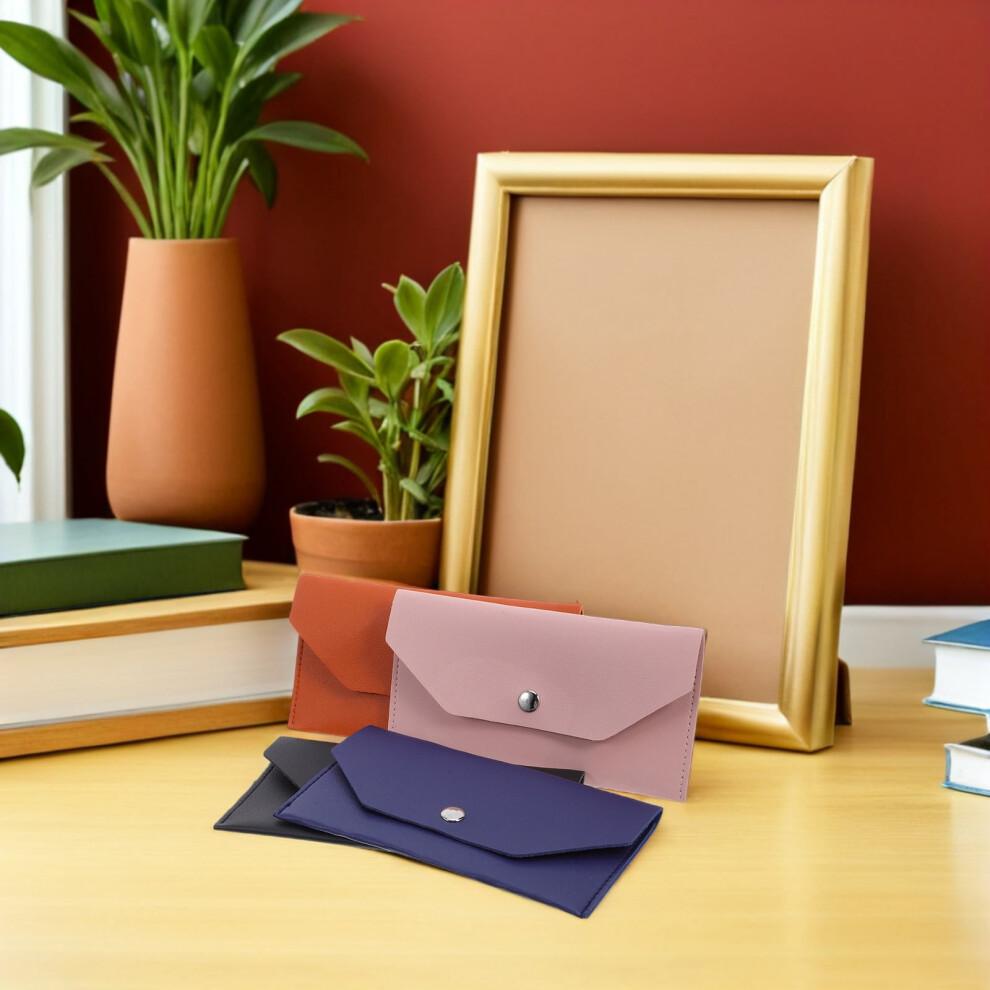 4Pcs Reusable Money Storage Pouches Compact Slim Cash Envelope Wallets for Travel