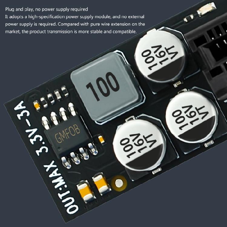 8Gbps Full Speed PCI-E x1 PCIE3.0 Extension Cable for Mainboard PCIE Card Slot Expansion Card Line