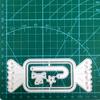 Kerst Snoep Boog Ontwerp Patroon Metalen Snijden Sterven Sjabloon voor DIY Scrapbooking Album Foto Embossing Papieren Kaart Ambachtelijke Decor