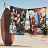 Japan Anime Tokyo Revengers Microfiber Beach Towel Absorbent Quick Dry Soft Yoga Swimming Resort Mountain Climbing Towel