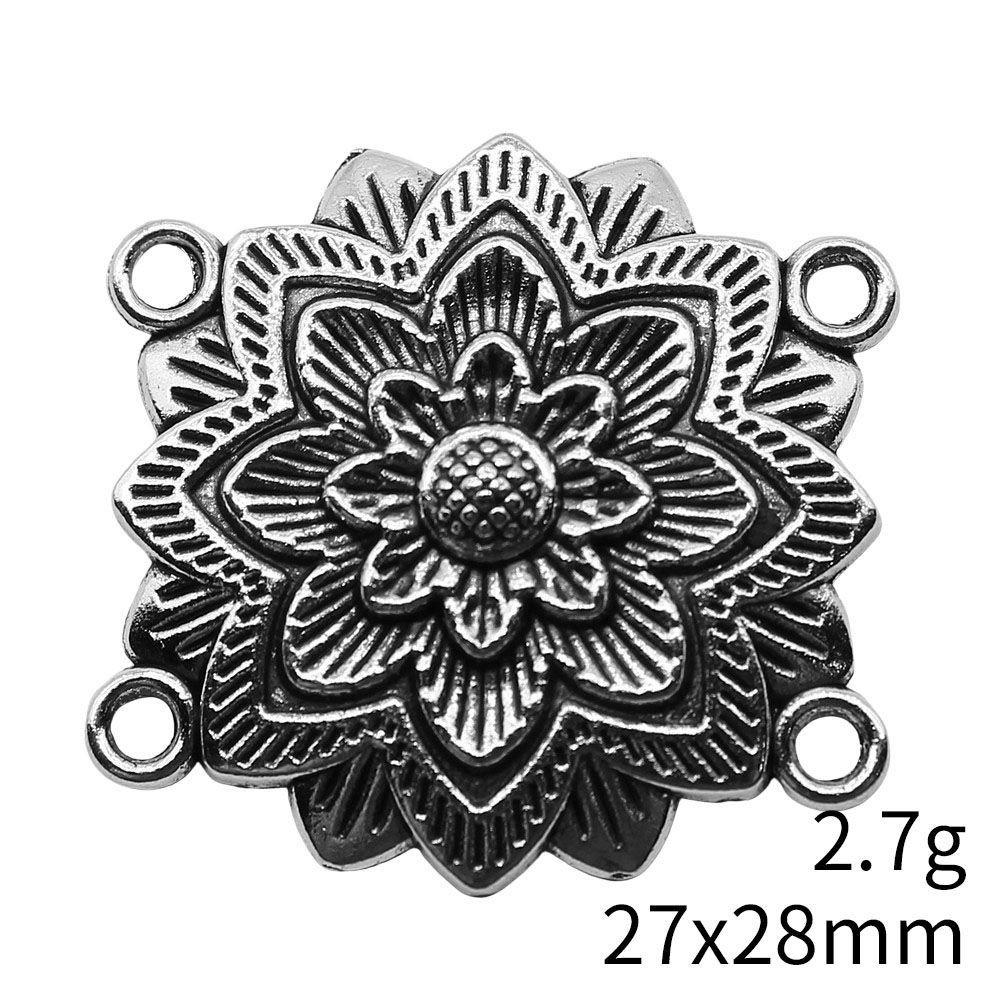 Thanksgiving Day Jewelry Findings And Components Four-Hole Necklace Connector Accessories Parts Cheap Cute Stuff Decorations And Accessories