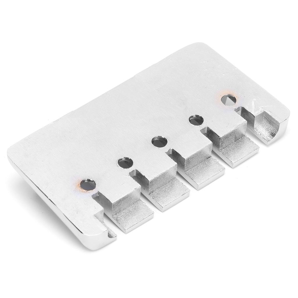 5 String Bass Bridge Metal Guitar Hard Tail Saddle Replacement Parts Music Accessories