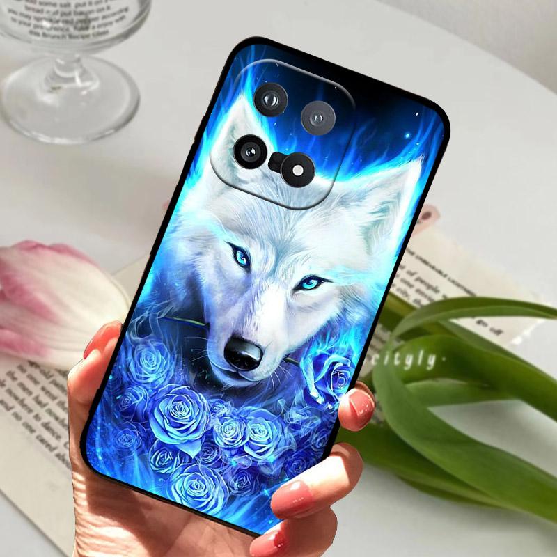 Für VIVO IQOO 15 5G IQOO15 Hülle Coole Wolf Löwe Gedruckt Silikon Weiche TPU Rückabdeckung Für IQOO 15 China Schutzhülle Handy Tasche