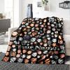 Name Custom Leonardo DiCaprio Print Flannel Blanket High Quality Warm Comfortable Cover for All Seasons Perfect for Gifts Home Decor