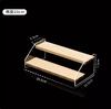 Marathon Medal Display Stand Acrylic Storage Box Wooden Frame Storage Rack for Badges And Medals Simple Style Home Organization