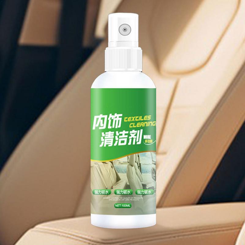 Car Seat Cleaner Multifunctional Car Cleaner Interior Interior Cleaner Mild Formula Interior Car Cleaning Kit Car Leather