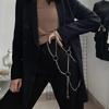 Trendy Fishnet Adjustable Chain Belt Designs Accessory for Hip Hop and Punk Fashion Enthusiasts Use Stylish Outfits