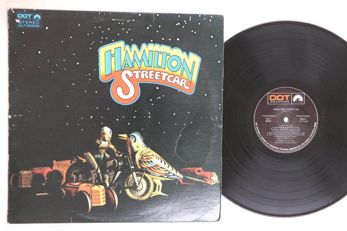 

LP Record HAMILTON STREETCAR - Hamilton Streetcar DLP25939 DOT 1969 US Rock Used