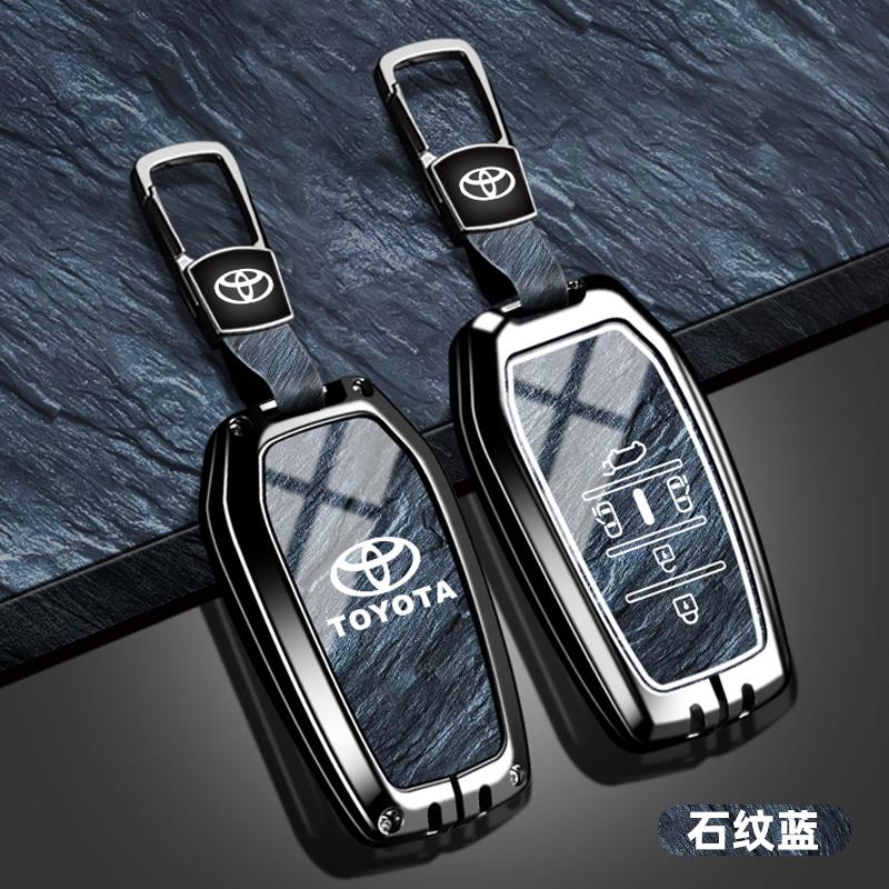 Custodia Cover Guscio Chiave Telecomando Auto Per Toyota RAV4 Corolla C-HR Crown Camry Land Cruiser Prado Yaris Avensis Accessori Protettivi