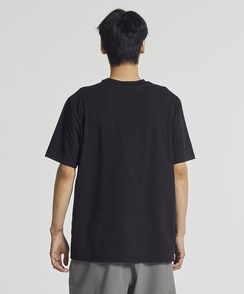 Nyuballanseu Nbneg31633 / Uni Frozen Essential Small Logo Short Sleeve T-Shirt (Black)