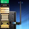 מתאם רשת USB WiFi 6 Biaz AX900: 5G כפול-פס, Bluetooth 5.3, ללא צורך בדרייברים.