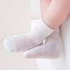 Summer Mesh Thin Baby Toddler Boy Girls Sock Cotton Casual Solid Children's Socks For Girls Boys Soft Breathable Kids Sock 0-5Y