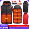 Children's Electric Heating Vest: Intelligent, Full-Body Warmth with Ten-Zone Heating for Outdoor Use.