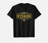 Wyoming State T- Vintage Mountain Hiking Travel Souvenir Retro Men Tee Unisex T-Shirt