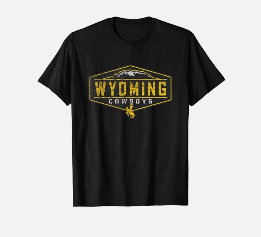Wyoming State T- Vintage Mountain Hiking Travel Souvenir Retro Men Tee Unisex T-Shirt M