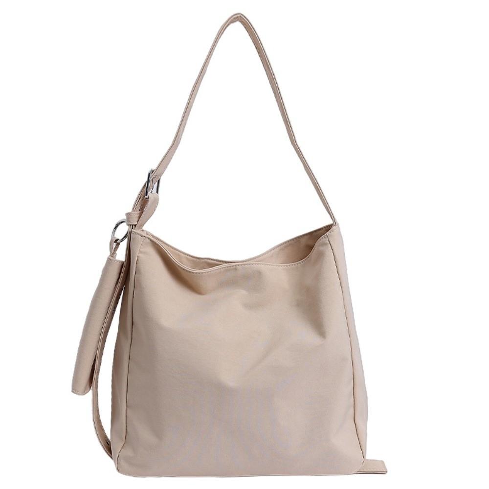 

Solid Color Square Tote Bag Versatile Women s Handbags Korean Canvas Shoulder Bag Handbags бежевый