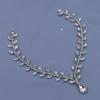 Rhinestone Bridal Headpiece: Handmade Wedding Forehead Chain & Hair Accessories A484