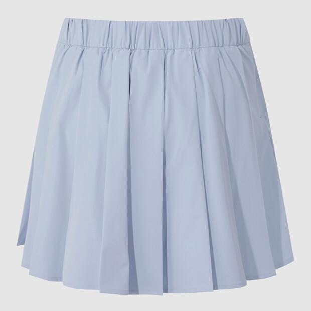 LECOQ Women'S Woven Pleated Skirt - Blue Qr122Esk32