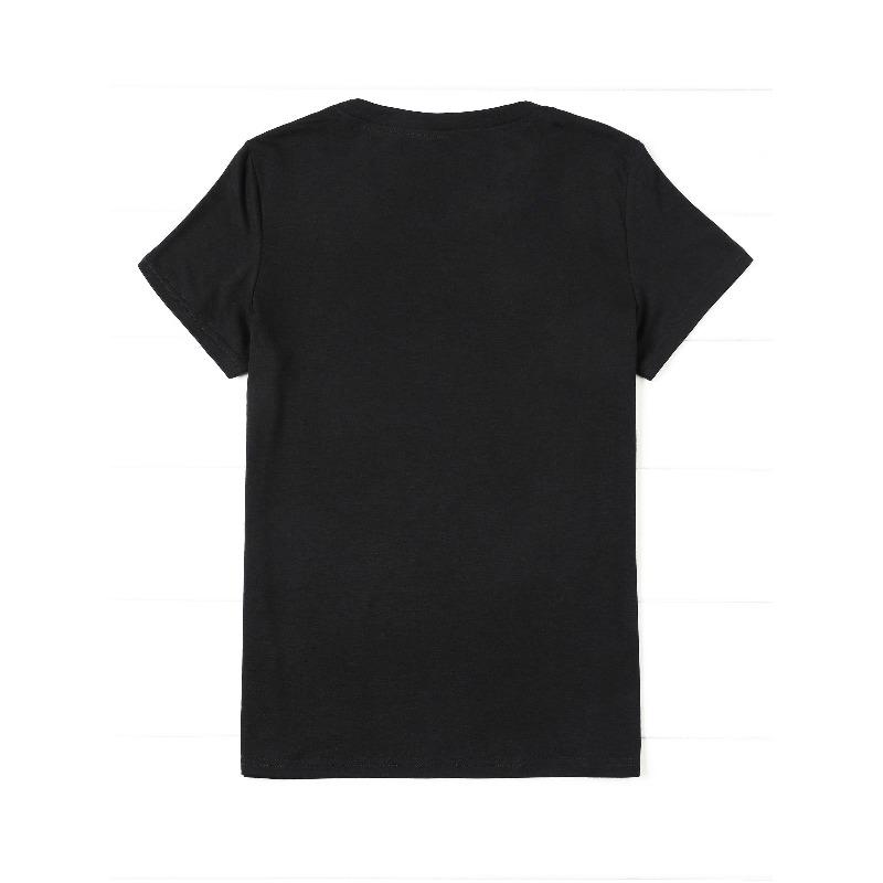 Women'S Casual Panda & HUSTLE! Graphic Print T-Shirt - Short Sleeve Crew Neck Soft Polyester Blend Top,