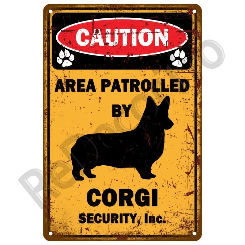 Metal Sign Decorative Wall Plate Kitchen Plaque Metal Vintage Decor Accessories Danger Retro Tin Sign Poster Warning Wall Pos