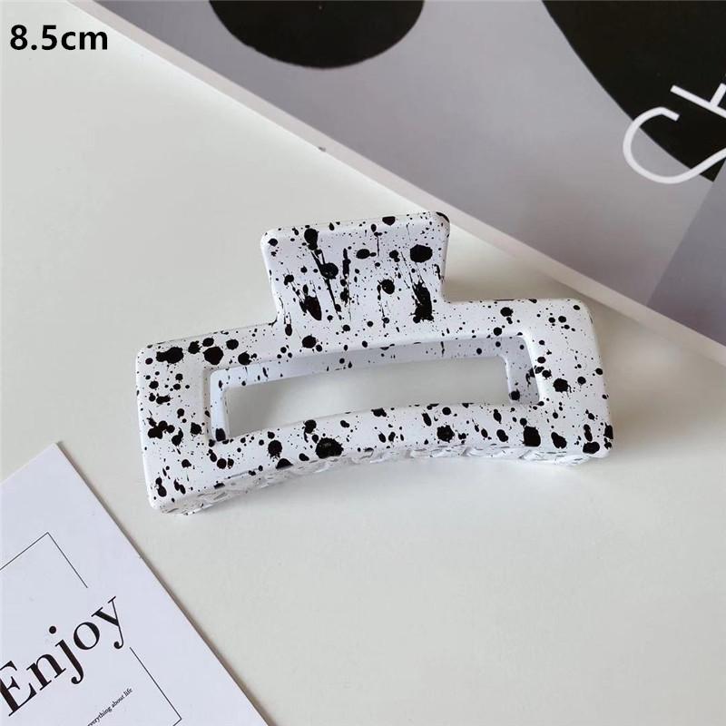 2 piezas/lote Pinzas de Plástico Minimalistas para Coleta de Mujer Accesorios de Peinado para Chicas