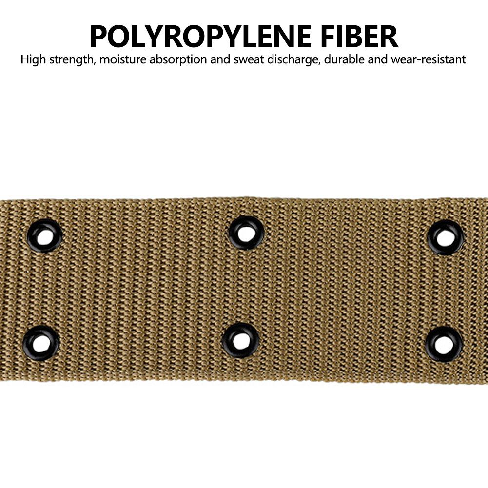 1Pc Tactical Belt Quick Release Outdoor Training Belt Soft Nylon Sports Accessories Men And Women Adjustable Waistband