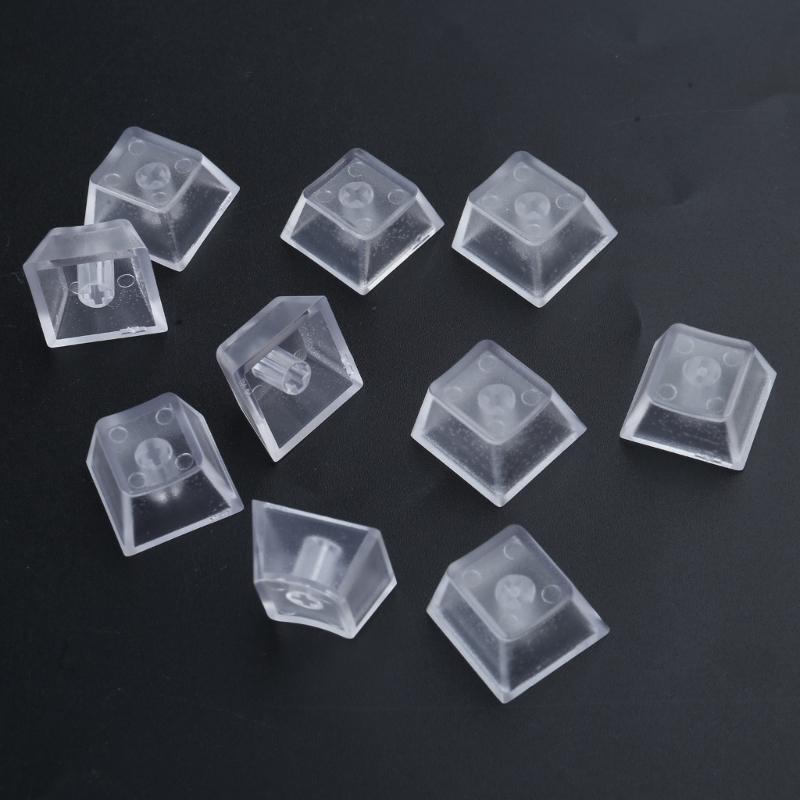 10/20 Tasten R4 Transparente Tastenkappen für Mechanische Gaming-Tastaturschalter Blanko-Tastenkappe Geschenk für Spieleliebhaber