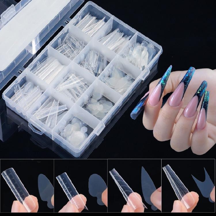 Duals Nail Form Gel Nail Mold Duals Nail System Form French Line Nail Sticker