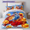 Biancheria da letto con motivo Son Goku, Set piumone Copripiumone Federa Regalo di compleanno per la casa (1 * copripiumino + 2 * federa, senza nucleo)