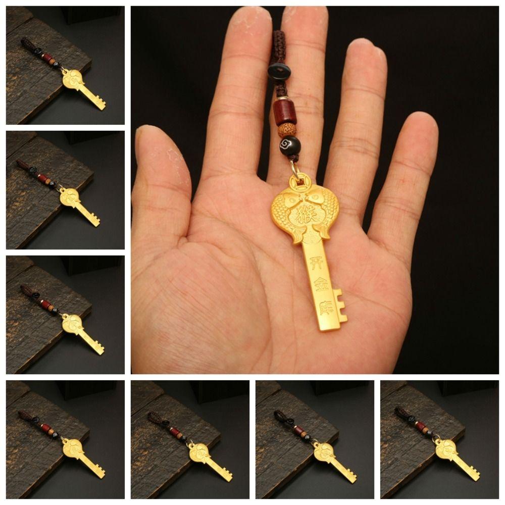 Chinese Zodiac Year of The Dragon Lucky Key Chain Chinese Zodiac Car Key Ring  Creative Gift