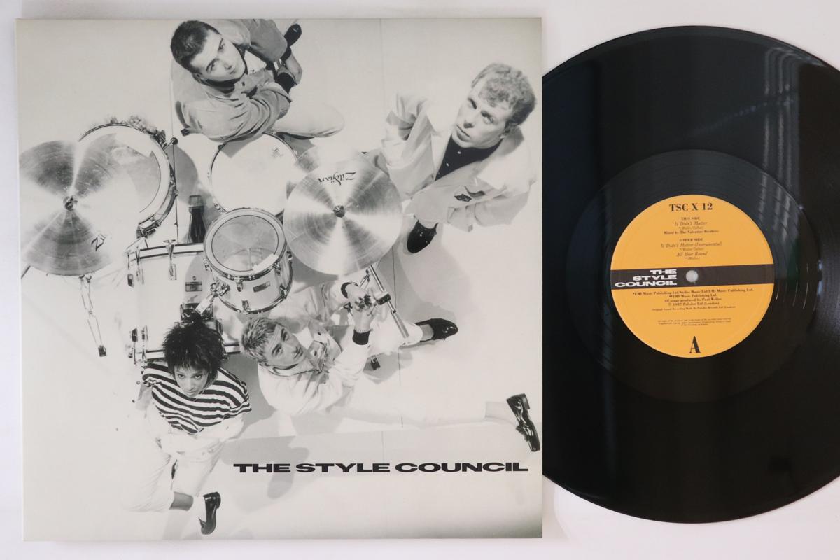 

12inch Record STYLE COUNCIL - It Didn t Matter TSCX12 POLYDOR 1987 UK Rock Used