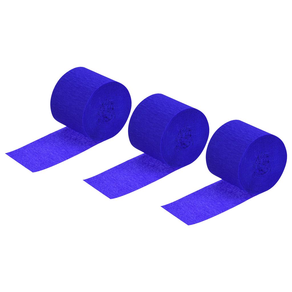 3/6 Stück Lebhafte Krepppapier-Luftschlangen Party-Luftschlangen Dekorationen 1,37" für Verschiedene Geburtstagsfeier Hochzeits-Festival-Dekorationen