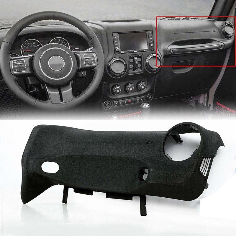 Car Passenger Instrument Panel Dashboard Cover Trim for Jeep Wrangler JK Rubicon Sahara Sport S Accessories