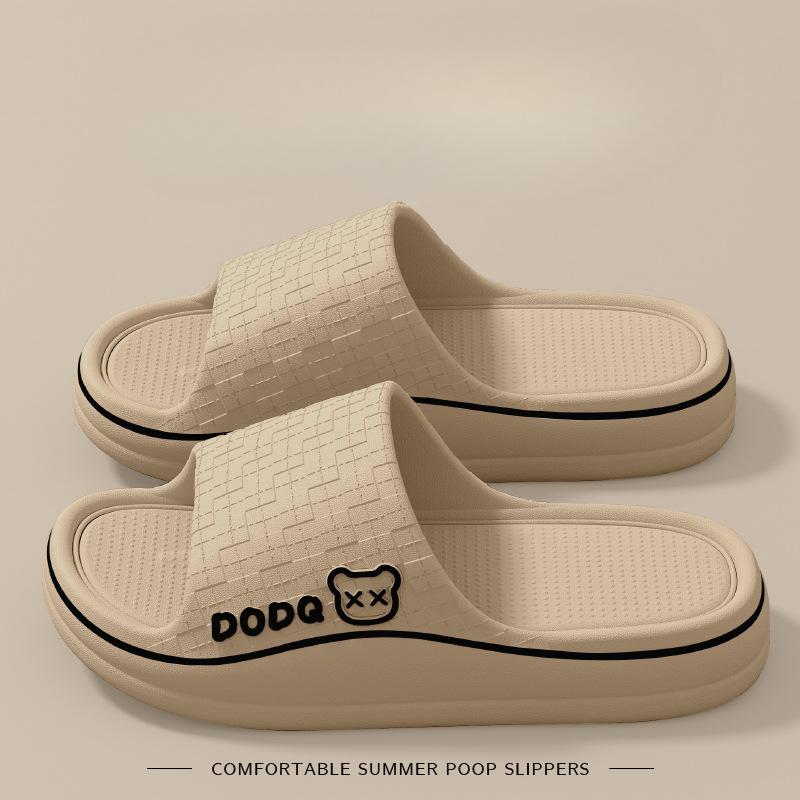 Women's EVA Slip-On Slippers - Comfortable Non-Slip Sole, Cute Cartoon Pattern, Lightweight Indoor Outdoor Beach Sandals