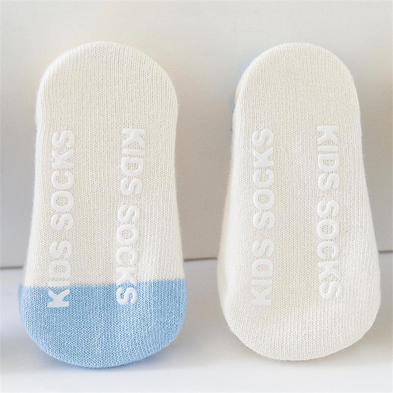 Lawadka Neugeborenes Baby Boot Bodensocken für Mädchen Jungen Sommer Säugling Mädchen Junge Kleinkind Rutschfest 0-4J Kindersocken 4Paar/Set