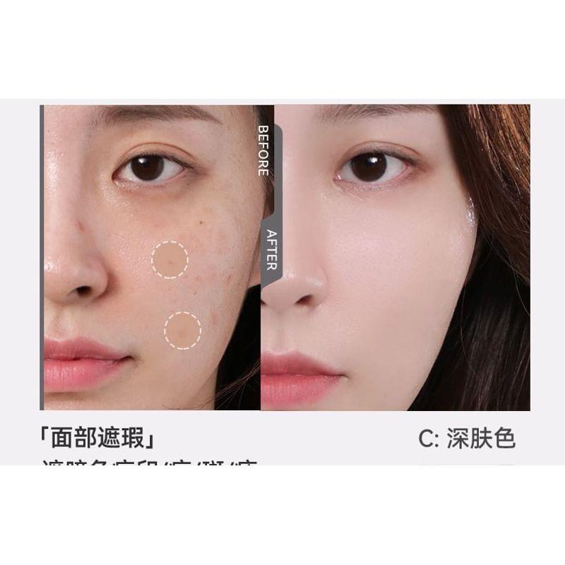 NOVO - Glossy Flawless 3-Color Concealer - 2 Types