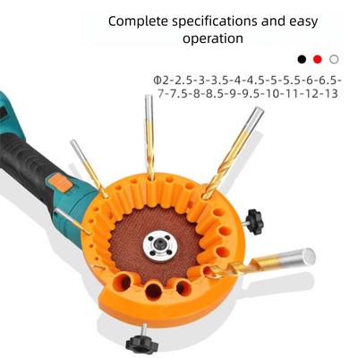 No Installation Drill Bit Grinding Sharpener For 2-13mm Drill Angle Grinder Drill Sharpeners