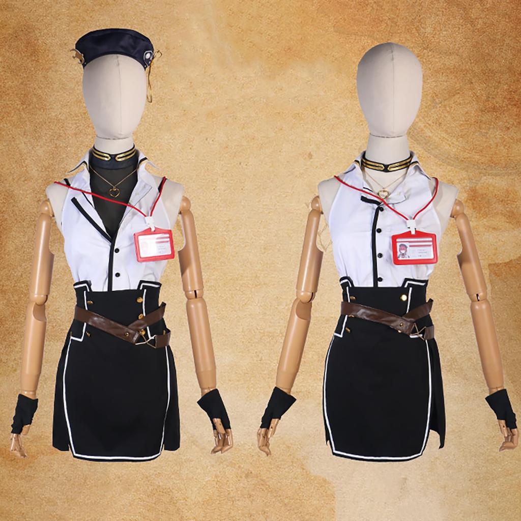 [Milky Time] Hololive Houshou Marine Cosplay Halloween VTuber President (L)