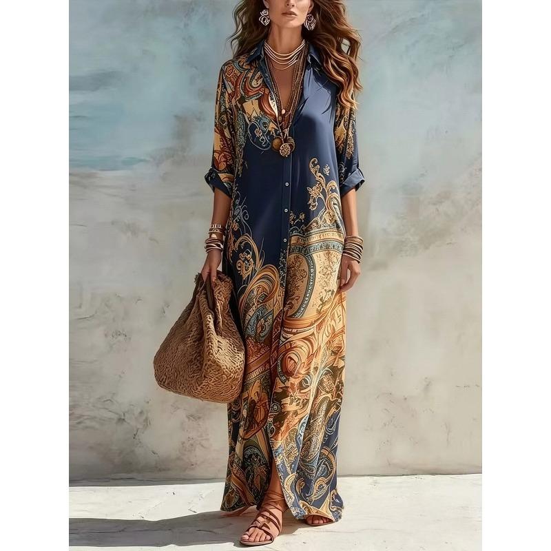MGHR Moda Donna Autunno Inverno Manica Lunga Collo a Polo Abiti Casual