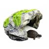 Decorative Lifelike Resin Moss Artificial Lizard Cave Snake Rest Cave Tortoise Shelter Reptile Cave