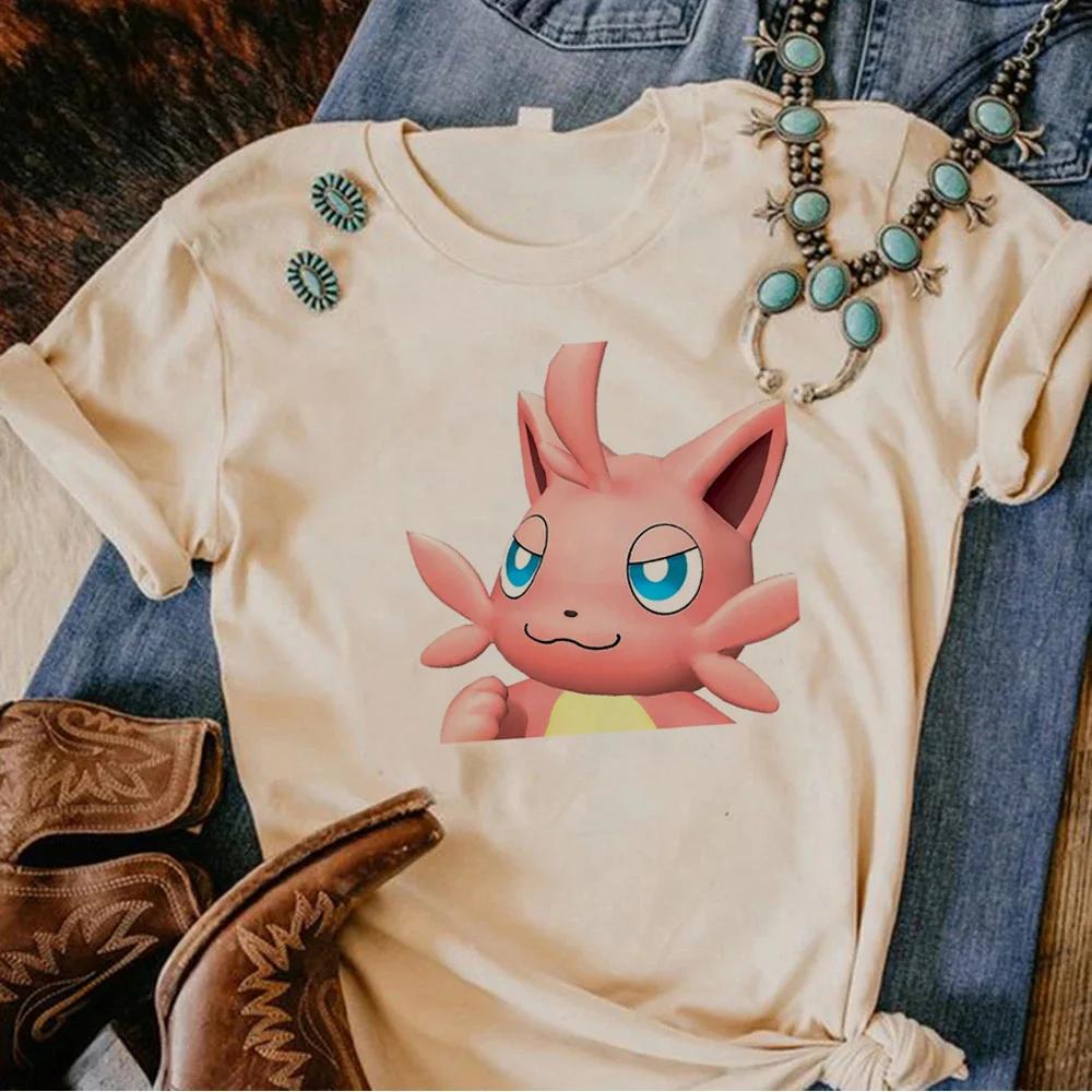 Футболка Palworld Кавайная Мультяшная Графическая Футболка Эстетичная Одежда Винтажная 2025 Забавная Аниме Футболка Харадзюку Футболка S