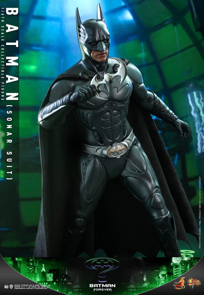 Movie Masterpiece Batman Forever Batman Draktskalafigur Svart (Sonarversjon) 1/6