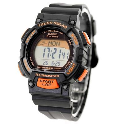 Japan Genuine Watch Casio Collection STL-S300H-1BJH Men's Black Orange