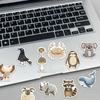 50 Cute Cartoon Stickers for Kids - Book & Phone Decor (Set of 50)