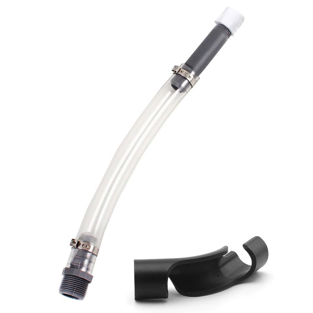 5 Gallon VP Racing Fuel Filler Hose with Ball Valve Shut & Hose Bender Oil Tube Fuel Hose Kit For LC2 Jugs Scribner Fuel Jugs